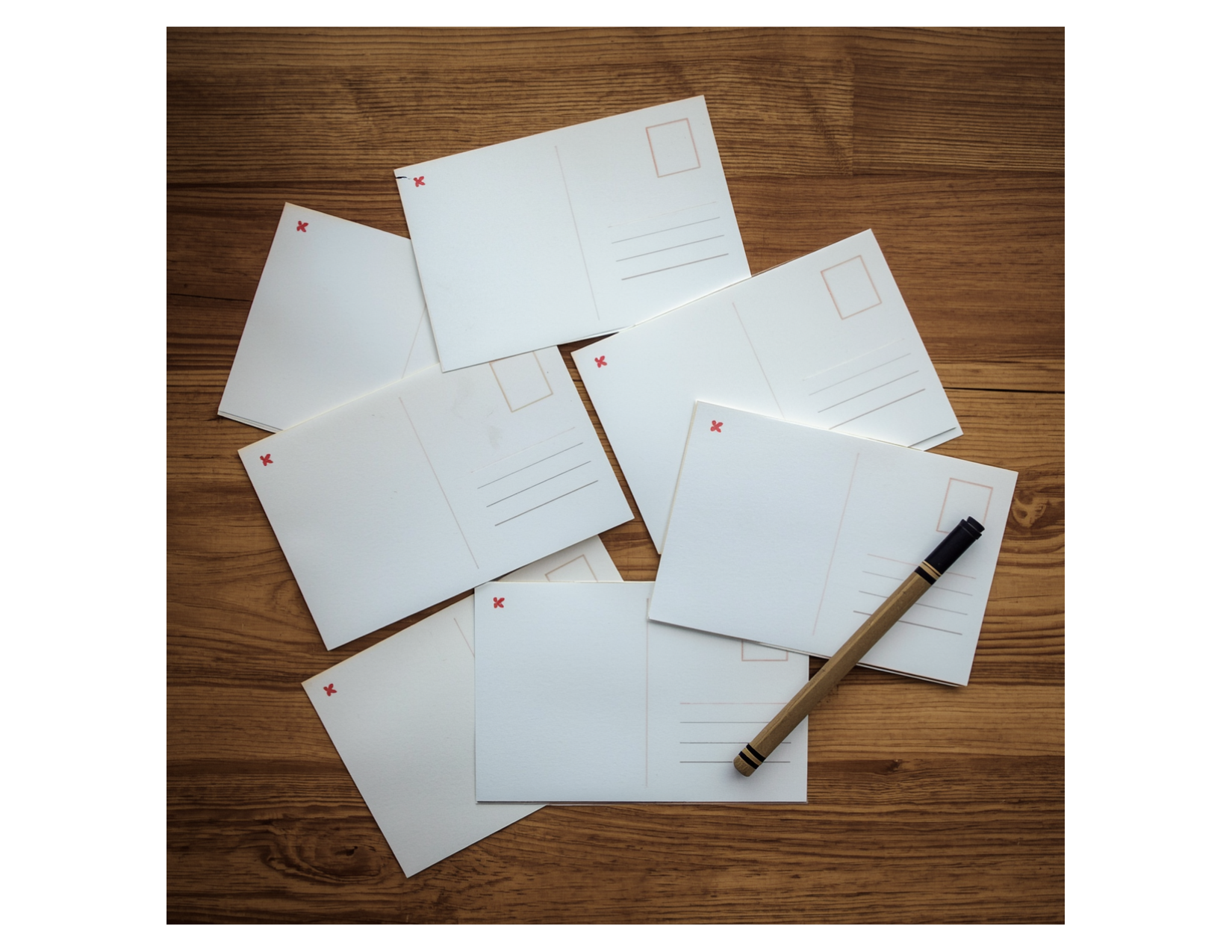 Deluxe Posties Club - 8 postcards a month